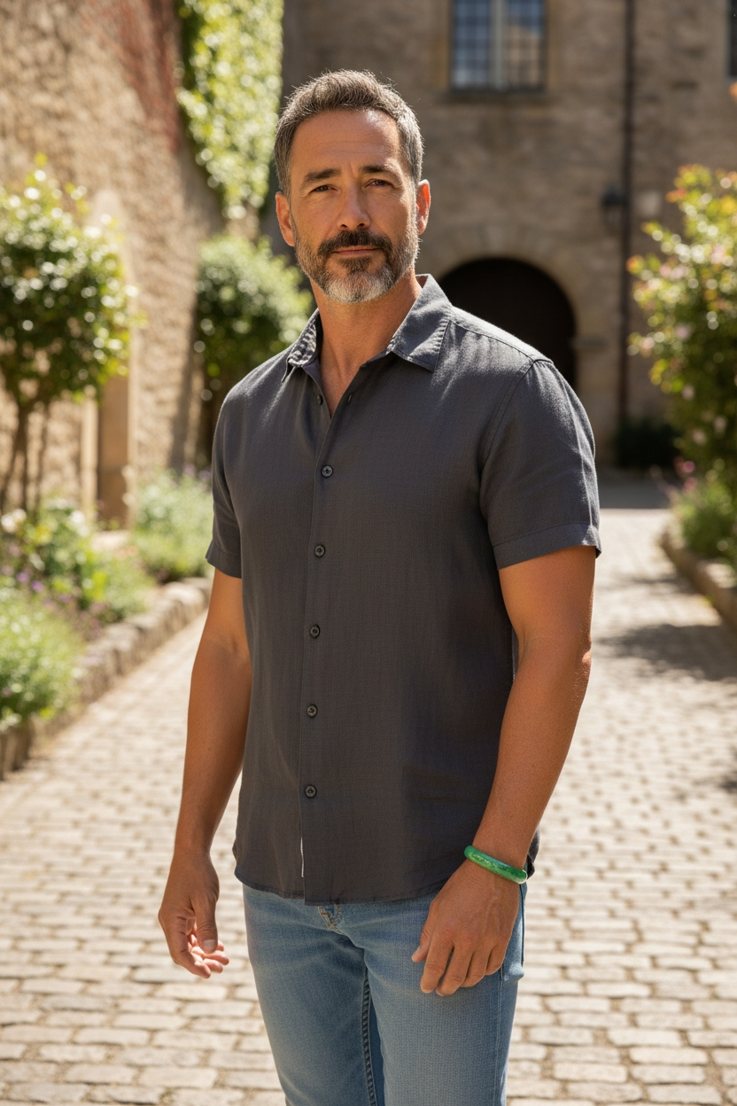 Earth's (MADE IN JAPAN) Burmese Green A-Jade Round Bangle Bracelet - Certified 08835