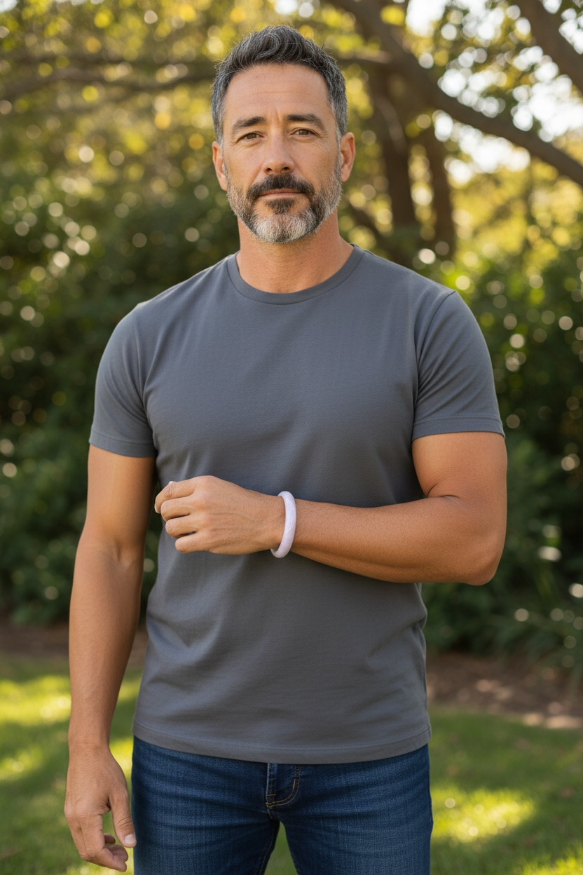 Earth's (MADE IN JAPAN) Burmese Pale Lavender A-Jade Round Bangle Bracelet - Certified 08838