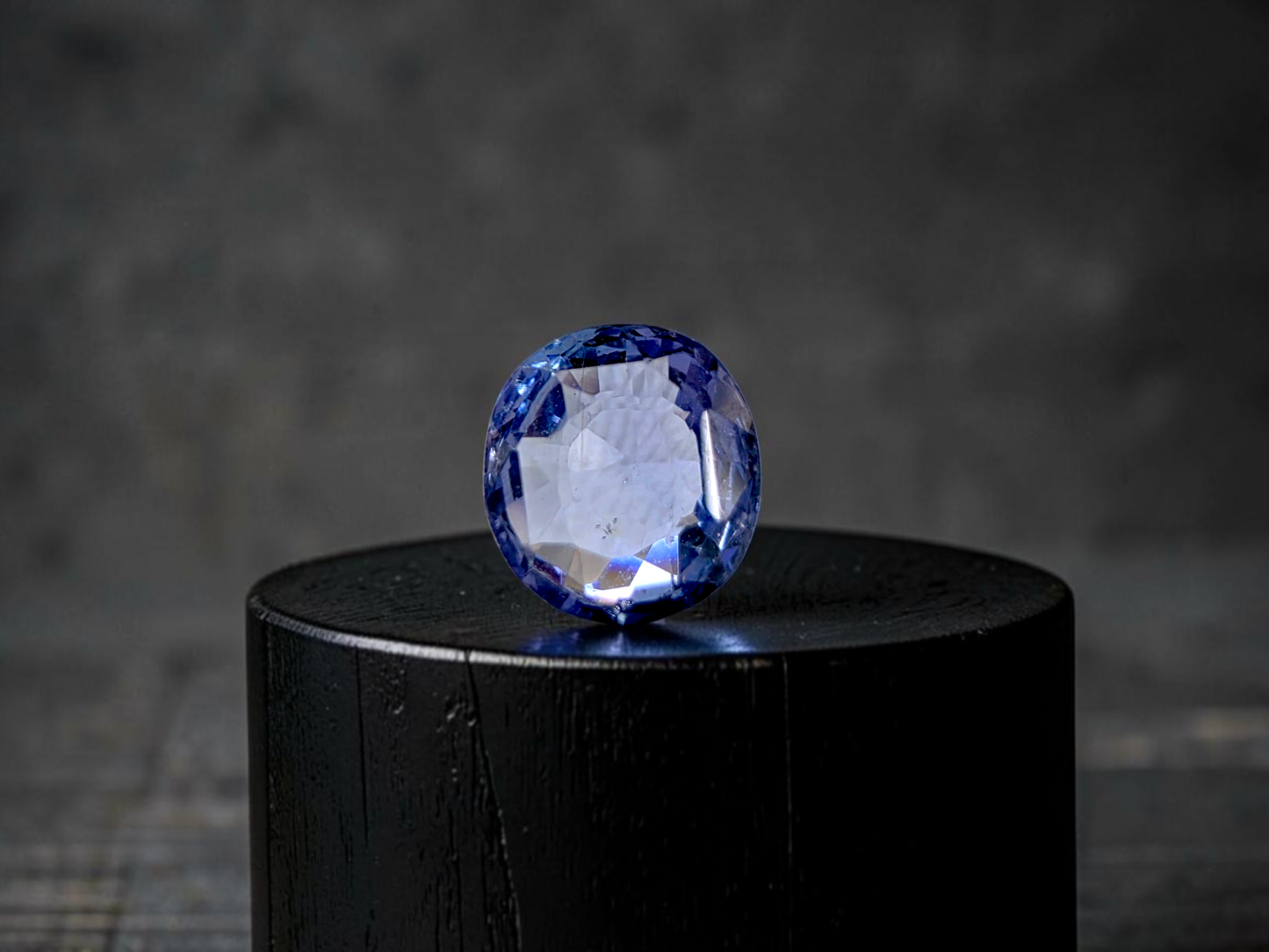 Certified 1.95 cts. No Heat Blue Sapphire (Sri Lankan/Ceylon) Oval Shaped Loose Stone LS76