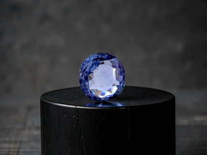 Certified 1.95 cts. No Heat Blue Sapphire (Sri Lankan/Ceylon) Oval Shaped Loose Stone LS76