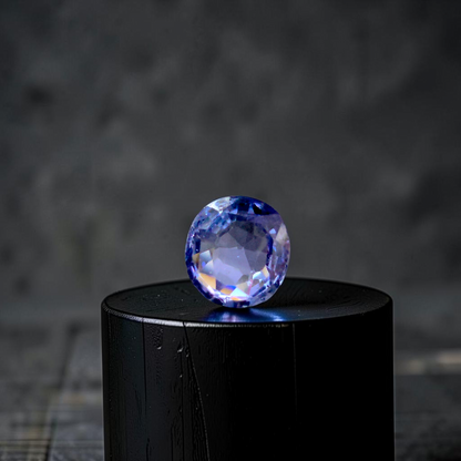 Certified 1.95 cts. No Heat Blue Sapphire (Sri Lankan/Ceylon) Oval Shaped Loose Stone LS76