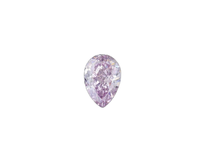 Natural 0.28 cts. Fancy Pink-Purple I1 Vg Gd N Pear Shape Diamond Loose Stone - GIA Certified - LS54