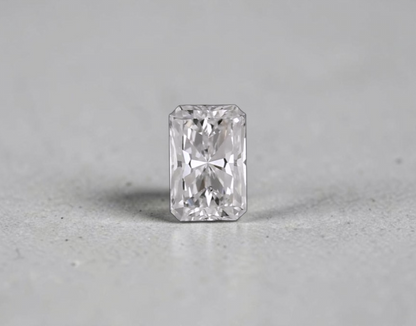 GIA Certified Natural 0.55 cts. G SI1 Ex Ex N Long Radiant Shaped Diamond Loose Stone - LS83