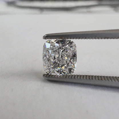 Natural 1.52 cts. D SI2 Ex Ex N Cushion Shaped Diamond Loose Stone - GIA Certified - LS50