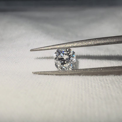 GIA Certified Natural 0.367 cts. D VVS2 Gd Vg Ft Square Radiant Shaped Diamond Loose Stone - LS84