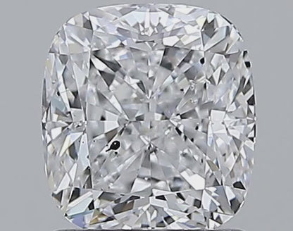 Natural 1.50 cts. D SI2 Ex Vg N Cushion Shaped Diamond Loose Stone - GIA Certified - LS62
