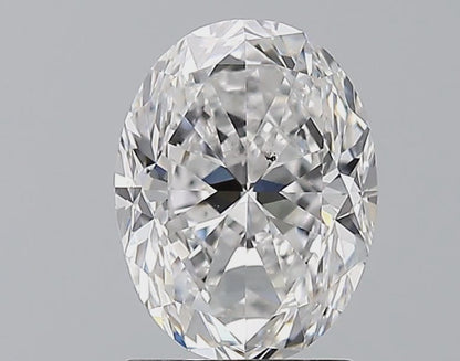 Natural 2.00 cts. D SI1 Ex Vg N Oval Brilliant Shaped Diamond Loose Stone - GIA Certified - LS60