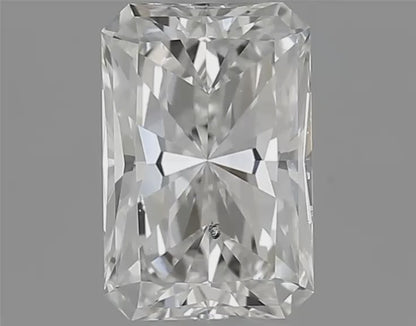 GIA Certified Natural 0.55 cts. G SI1 Ex Ex N Long Radiant Shaped Diamond Loose Stone - LS83