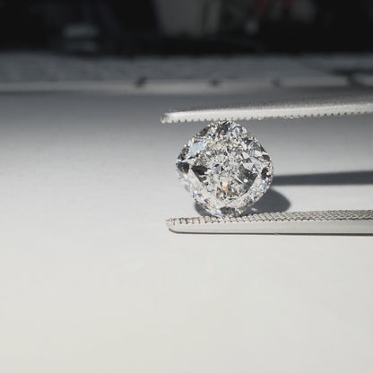 Natural 2.01 cts. D VS2 Ex Ex N Cushion Shaped Diamond Loose Stone - GIA Certified - LS59