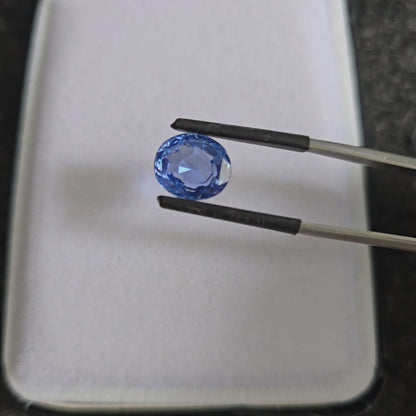 GIA Certified 5.60 cts. No Heat Blue Sapphire (Sri Lankan/Ceylon) Loupe Clean Loose Stone LS25