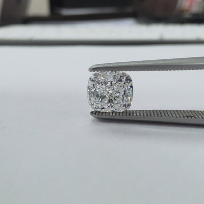 Natural 1.50 cts. D SI2 Ex Vg N Cushion Shaped Diamond Loose Stone - GIA Certified - LS62