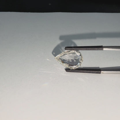 Natural 5.03 cts. J SI1 Gd Fr St. Pear (Rose Cut) Shaped Diamond Loose Stone - GIA Certified - LS52