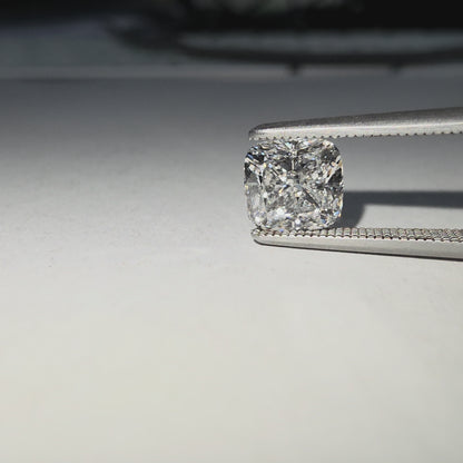 Natural 1.52 cts. D SI2 Ex Ex N Cushion Shaped Diamond Loose Stone - GIA Certified - LS50