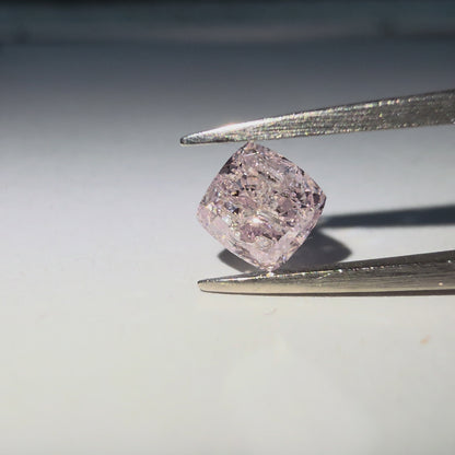 Natural 1.02 cts. Fancy Brownish Pink Cushion Modified Brilliant Diamond Loose Stone - GIA Certified - LS58