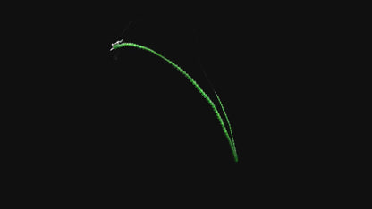 Imperial Green Burmese A-Jade Beaded Long Necklace - 19.50 inches (3.70 mm Beads) with Sterling Silver 925 - Certified - 10013