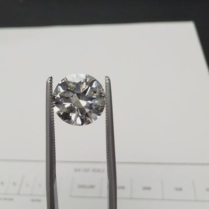 Natural 3.01 cts. L IF Ex Ex Ex N Round Brilliant Diamond Loose Stone - GIA Certified - LS53