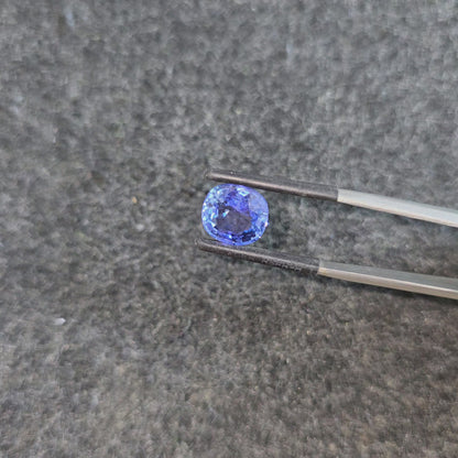 GRS Certified 4.37 cts. Heated Blue Sapphire (Sri Lankan/Ceylon) Eye Clean Loose Stone LS27