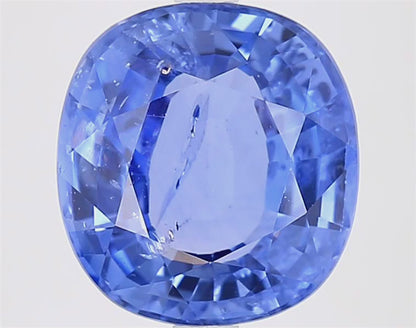 GRS Certified 4.37 cts. Heated Blue Sapphire (Sri Lankan/Ceylon) Eye Clean Loose Stone LS27