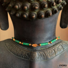 Load image into Gallery viewer, Juk Eternity Jade Necklace (with 14K Gold)