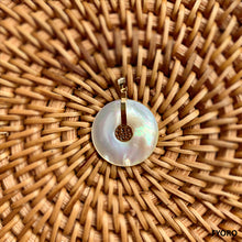 Load image into Gallery viewer, Fu Fuku Fortune Zhong MOP Pendant (with 14K Gold)