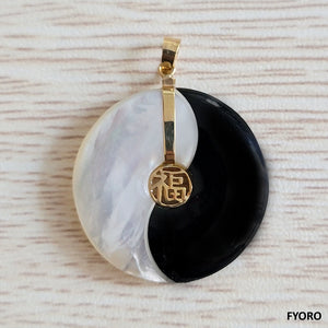 Yin And Yang Fortune (Dynamic Edition) Pendant with 14K Gold