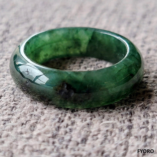 Deep Burmese A Jade Statement Ring