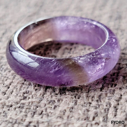 紫水晶個性戒指
