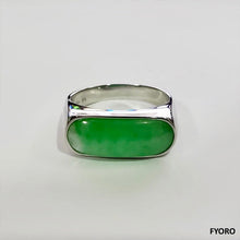 Load image into Gallery viewer, Nanjing Royal Jade Ring (with 14K White Gold)